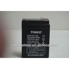 Bonne qualité TINKO 6v moto acide batterie au plomb